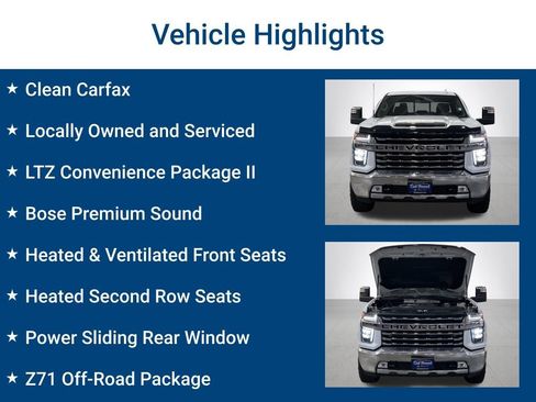 Used 2020 Chevrolet Silverado 2500 LTZ AWD/4WD image 3