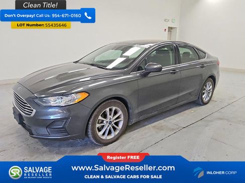 Used 2020 Ford Fusion SE FWD image 1