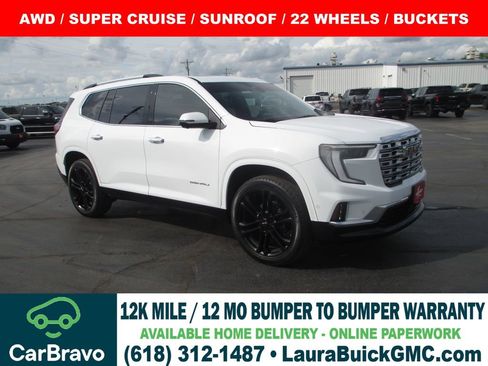 Used 2024 GMC Acadia Denali w/ Super Cruise Package AWD/4WD image 1