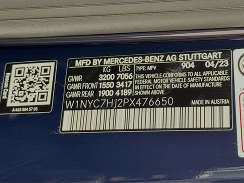 Used 2023 Mercedes-Benz G 63 AMG 4MATIC image 35