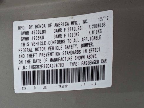 Used 2013 Honda Accord LX image 31