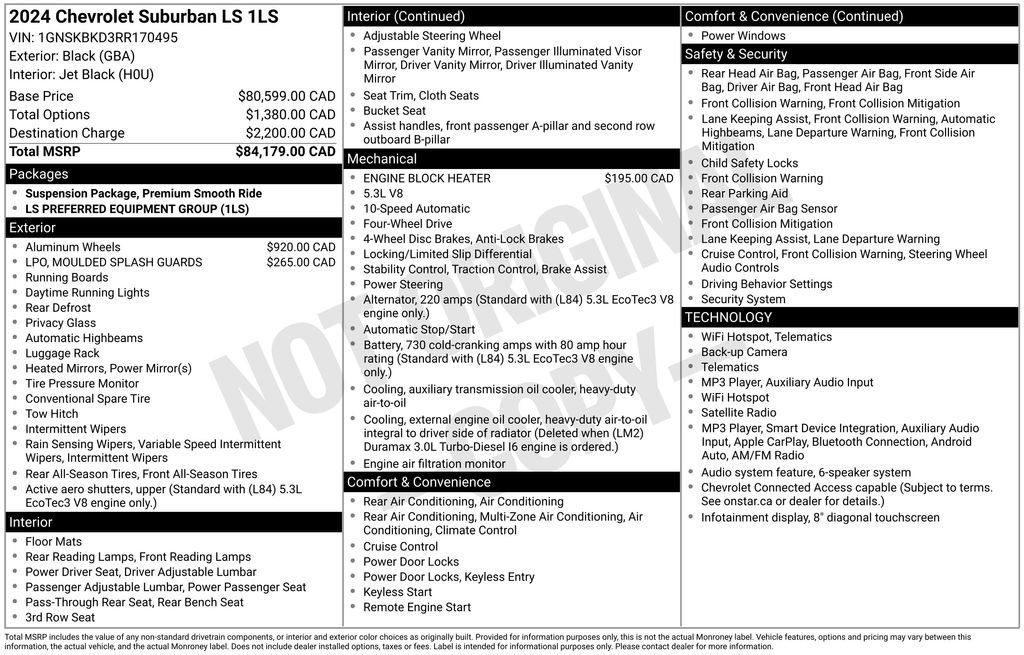 Used 2024 Chevrolet Suburban LS AWD/4WD image 32