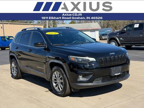 Used 2021 Jeep Cherokee Latitude Lux w/ Sun & Sound Group AWD/4WD image 1