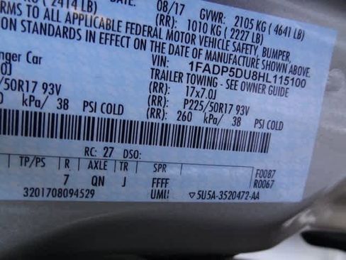 Certified 2017 Ford C-MAX Titanium w/ Equipment Group 301A image 45