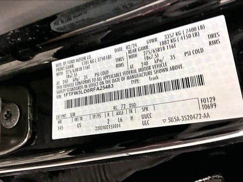 Used 2024 Ford F150 XLT w/ Mobile Office Package image 18