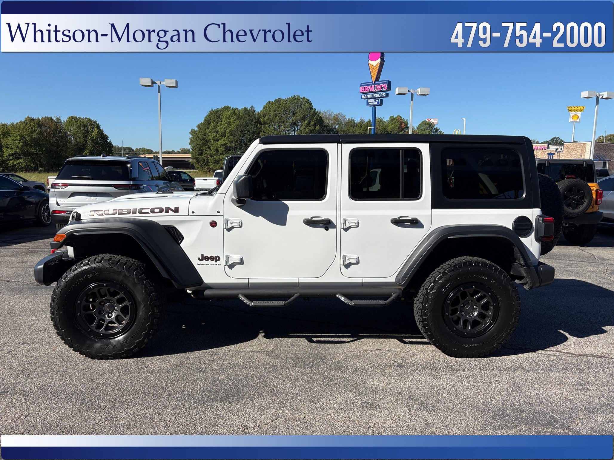 Used 2023 Jeep Wrangler Unlimited Rubicon w/ Xtreme 35 Tire Package AWD/4WD image 2