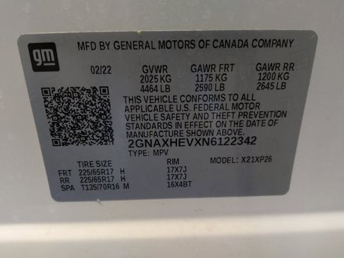 Used 2022 Chevrolet Equinox LS w/ LPO, Floor Liner Package FWD image 33