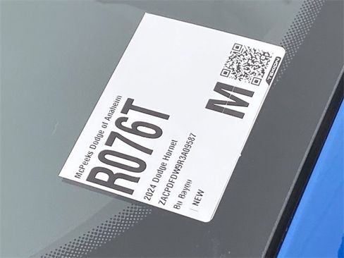 New 2024 Dodge Hornet R/T Plus w/ R/T Blacktop Package image 22