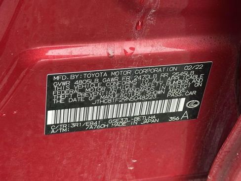 Used 2022 Lexus IS 300 AWD w/ Comfort Package image 11