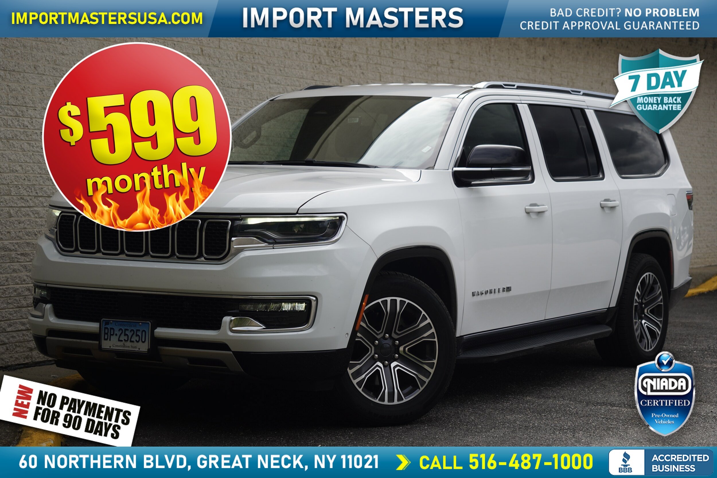 Used 2024 Jeep Wagoneer L Series II w/ Flexible Seating Group AWD/4WD image 1