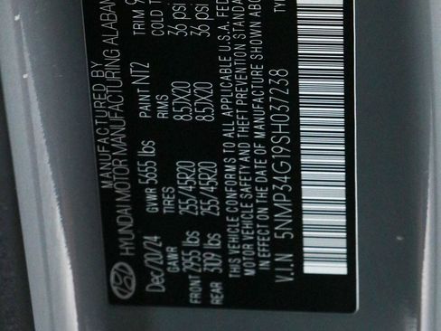 Used 2025 Hyundai Santa Fe Limited FWD image 36
