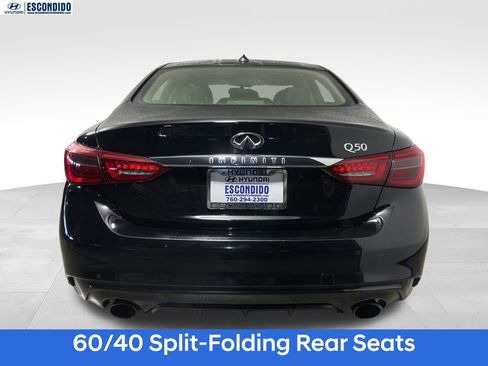Used 2019 INFINITI Q50 Luxe w/ Essential Package (3.0T Luxe) image 4