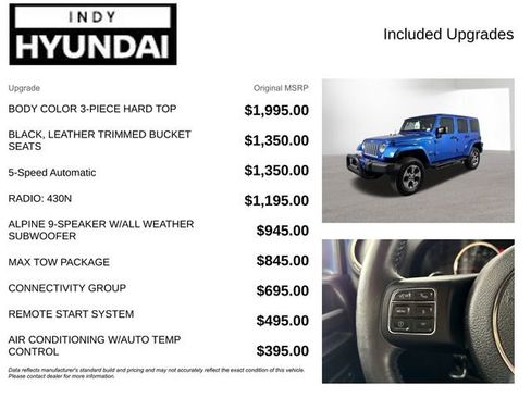 Used 2016 Jeep Wrangler Unlimited Sahara w/ Max Tow Package image 4