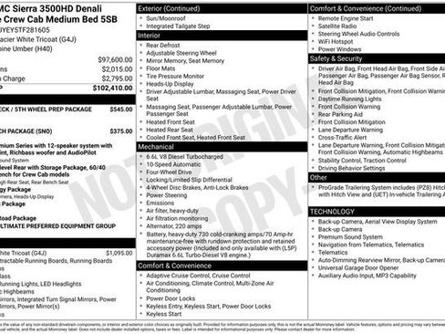 New 2026 GMC Sierra 3500 Denali Ultimate AWD/4WD image 25