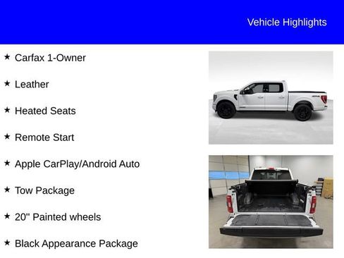 Certified 2023 Ford F150 XLT w/ Equipment Group 302A High AWD/4WD image 2