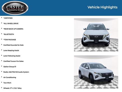 Used 2024 Hyundai Tucson SE AWD/4WD image 3