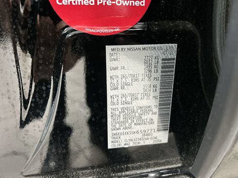 Certified 2025 Nissan Frontier PRO-4X w/ Pro Premium Package AWD/4WD image 41