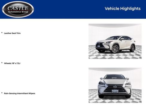 Used 2016 Lexus NX 200t AWD w/ Luxury Package image 7