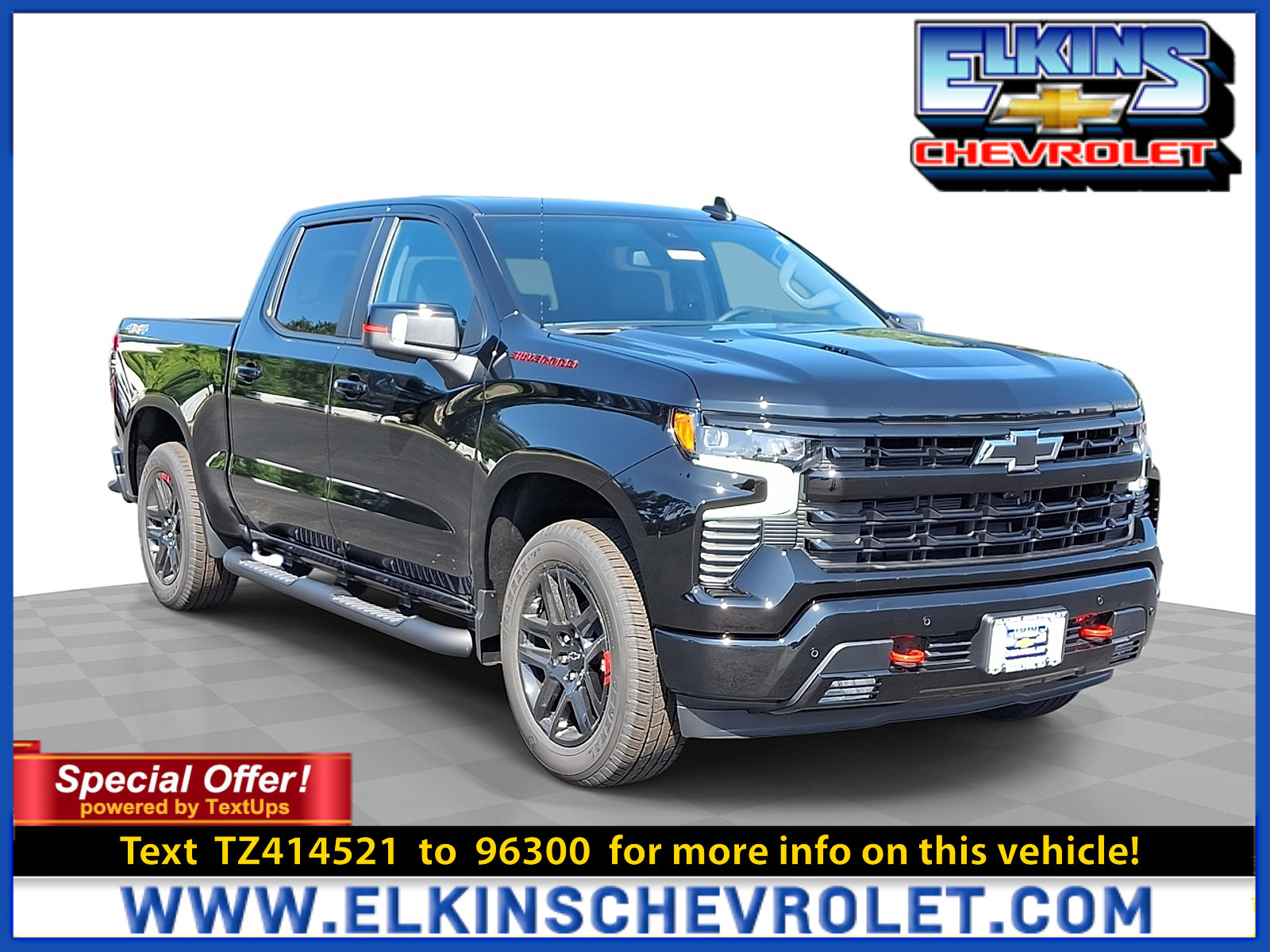 New 2026 Chevrolet Silverado 1500 RST w/ Redline Edition AWD/4WD image 1