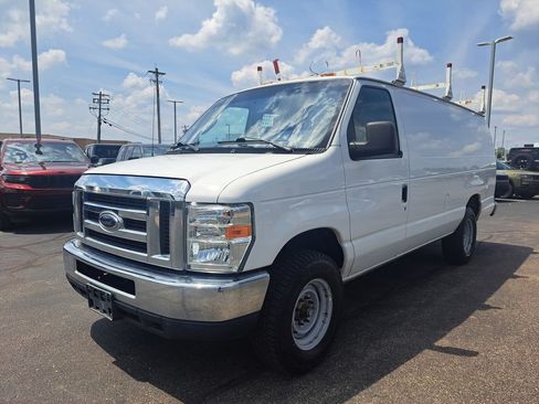 Used 2013 Ford E-350 and Econoline 350 Extended Super Duty w/ Commercial Cargo Van Pkg RWD image 7