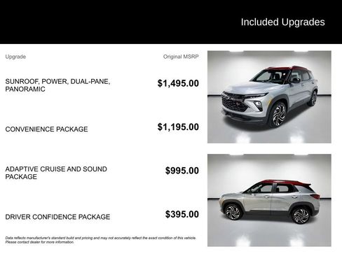 Used 2025 Chevrolet TrailBlazer RS w/ Convenience Package AWD/4WD image 7