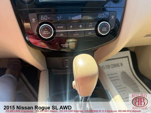 Used 2015 Nissan Rogue SL w/ SL Premium Package AWD/4WD image 17