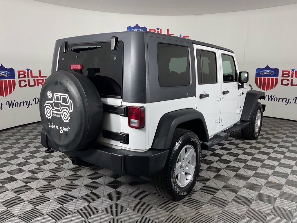 Used 2017 Jeep Wrangler Unlimited Sport w/ Quick Order Package 24S AWD/4WD image 3