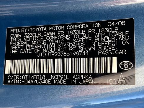 Used 2008 Toyota Yaris 2-Door Hatchback image 35