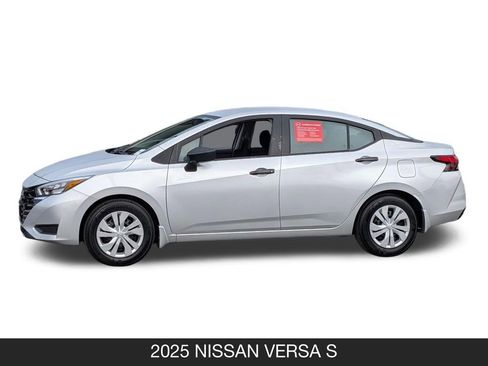 Certified 2025 Nissan Versa S w/ Trunk Package FWD image 5