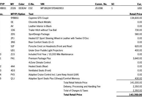 New 2026 Porsche Cayenne GTS image 6