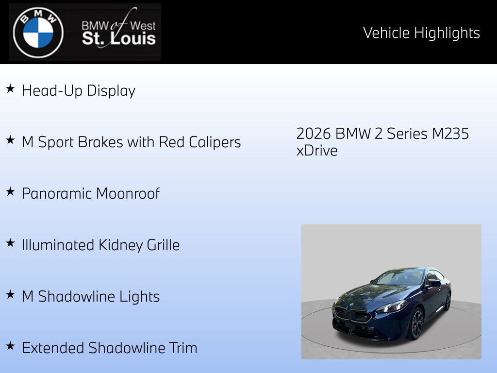 Certified 2026 BMW M235i xDrive AWD/4WD image 16