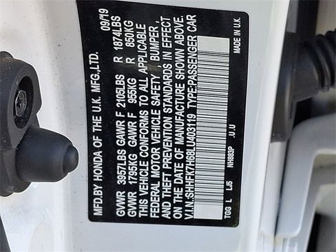 Used 2020 Honda Civic EX image 28