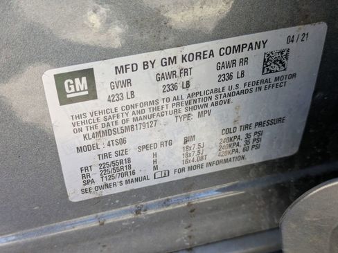 Used 2021 Buick Encore GX Select w/ Sport Touring Package image 32