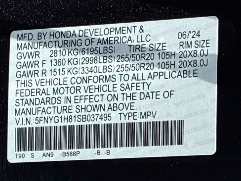 Used 2025 Honda Pilot Elite image 35