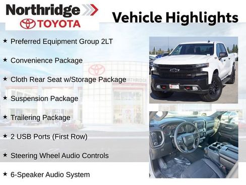 Used 2019 Chevrolet Silverado 1500 LT Trail Boss w/ Convenience Package image 2