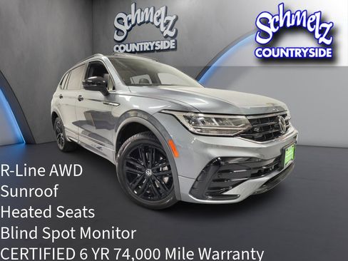 Certified 2022 Volkswagen Tiguan SE R-Line image 1