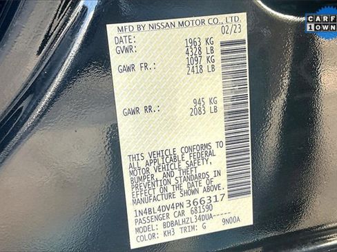 Used 2023 Nissan Altima 2.5 SV image 30