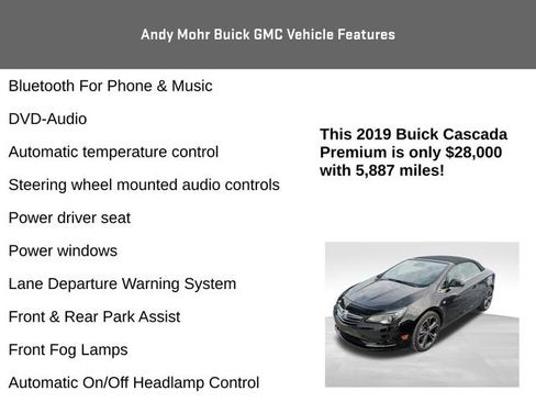 Used 2019 Buick Cascada Premium image 12
