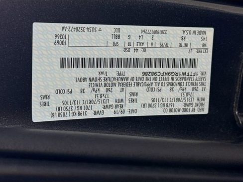 Used 2019 Ford F150 Raptor w/ Equipment Group 802A Luxury AWD/4WD image 37