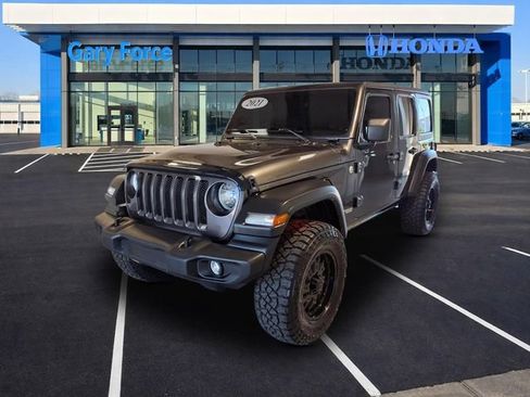 Used 2021 Jeep Wrangler Unlimited Sport AWD/4WD image 4