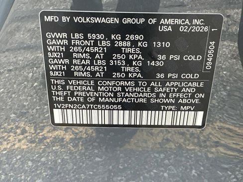 New 2026 Volkswagen Atlas SEL Premium R-Line image 20