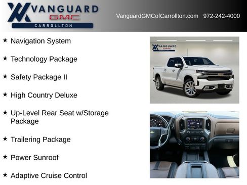 Used 2022 Chevrolet Silverado 1500 High Country w/ Technology Package AWD/4WD image 6