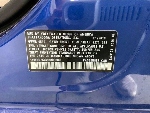 Used 2016 Volkswagen Passat 1.8T SE FWD image 8