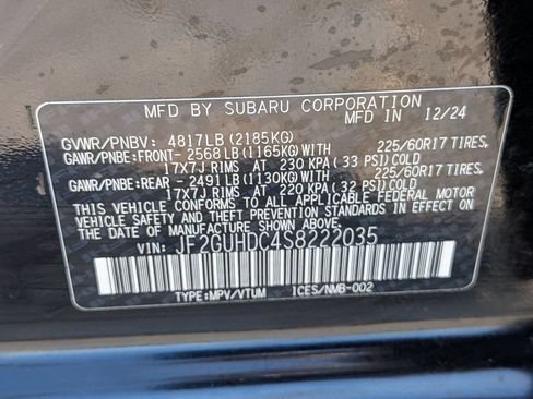 Used 2025 Subaru Crosstrek 2.5i Premium AWD/4WD image 35