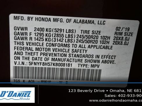 Used 2019 Honda Passport EX-L image 43