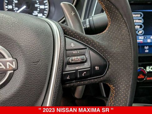Certified 2023 Nissan Maxima SR w/ Sport Mat Group FWD image 19