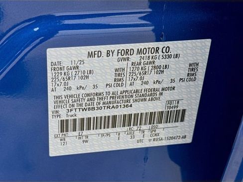 New 2026 Ford Maverick XL w/ Equipment Group 101A image 29