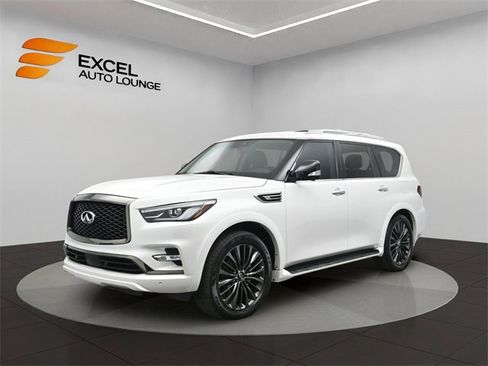 Used 2021 INFINITI QX80 Premium Select w/ Cargo Package image 1