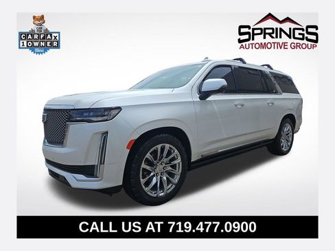 Used 2022 Cadillac Escalade ESV Premium Luxury Platinum w/ LPO, Radiant Package AWD/4WD image 1