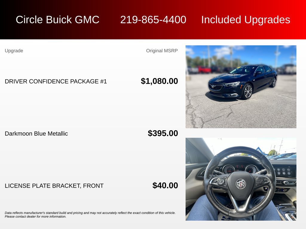 Used 2018 Buick Regal Preferred w/ Driver Confidence Package #1 FWD image 3